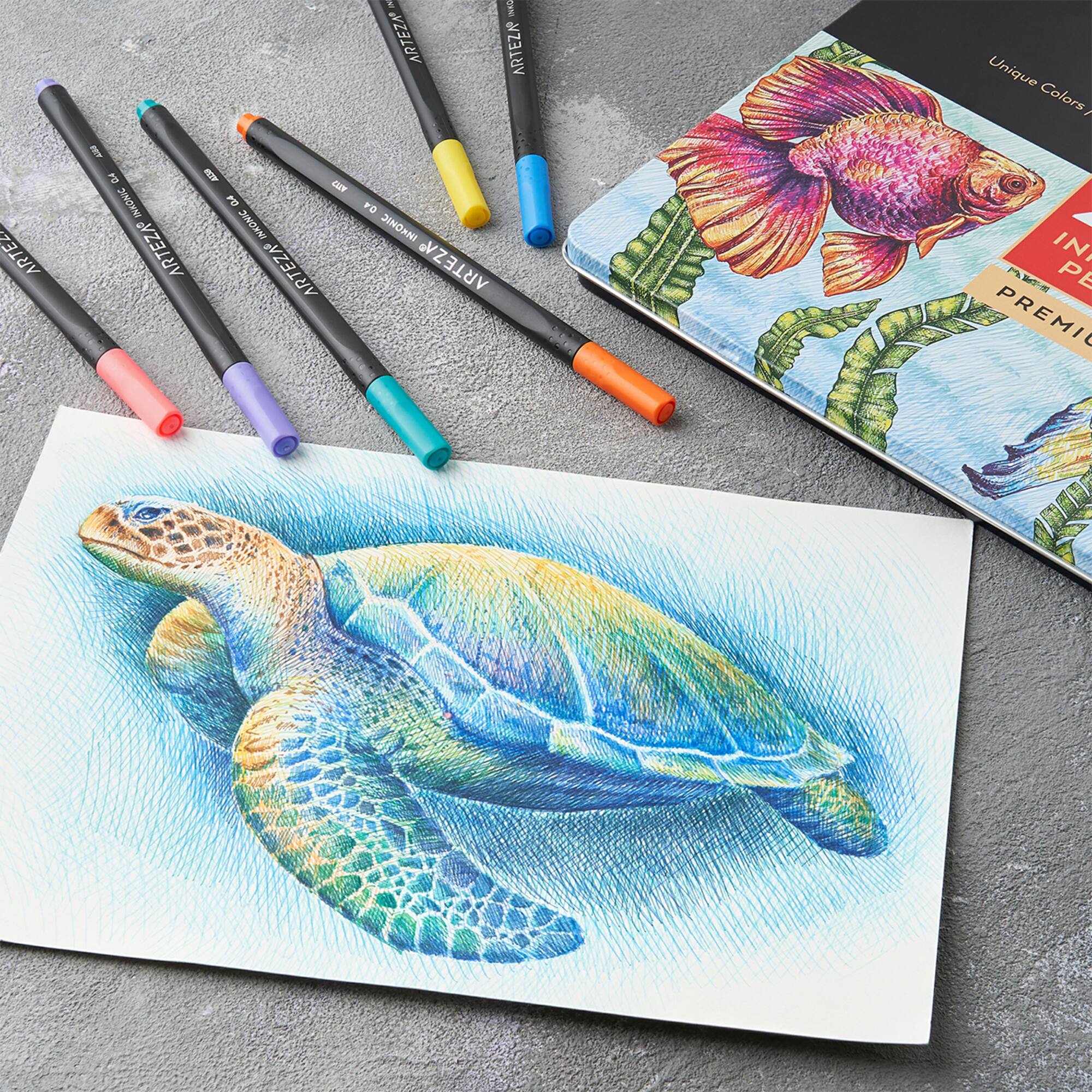 Arteza® Inkonic® 24 Fineliner Pen Set